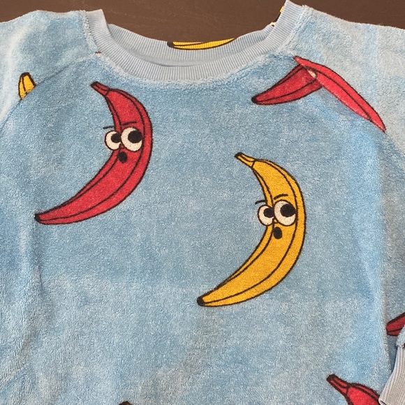 Hugo 💙 Tiki Unisex Terry Top - Picture 2 of 7